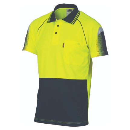 DNC HiVis Cool-Breathe Sublimated Piping Polo