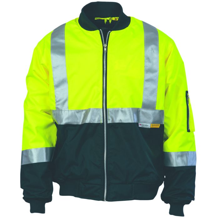 DNC HiVis Two Tone Flying Jacket with 3M R/Tape